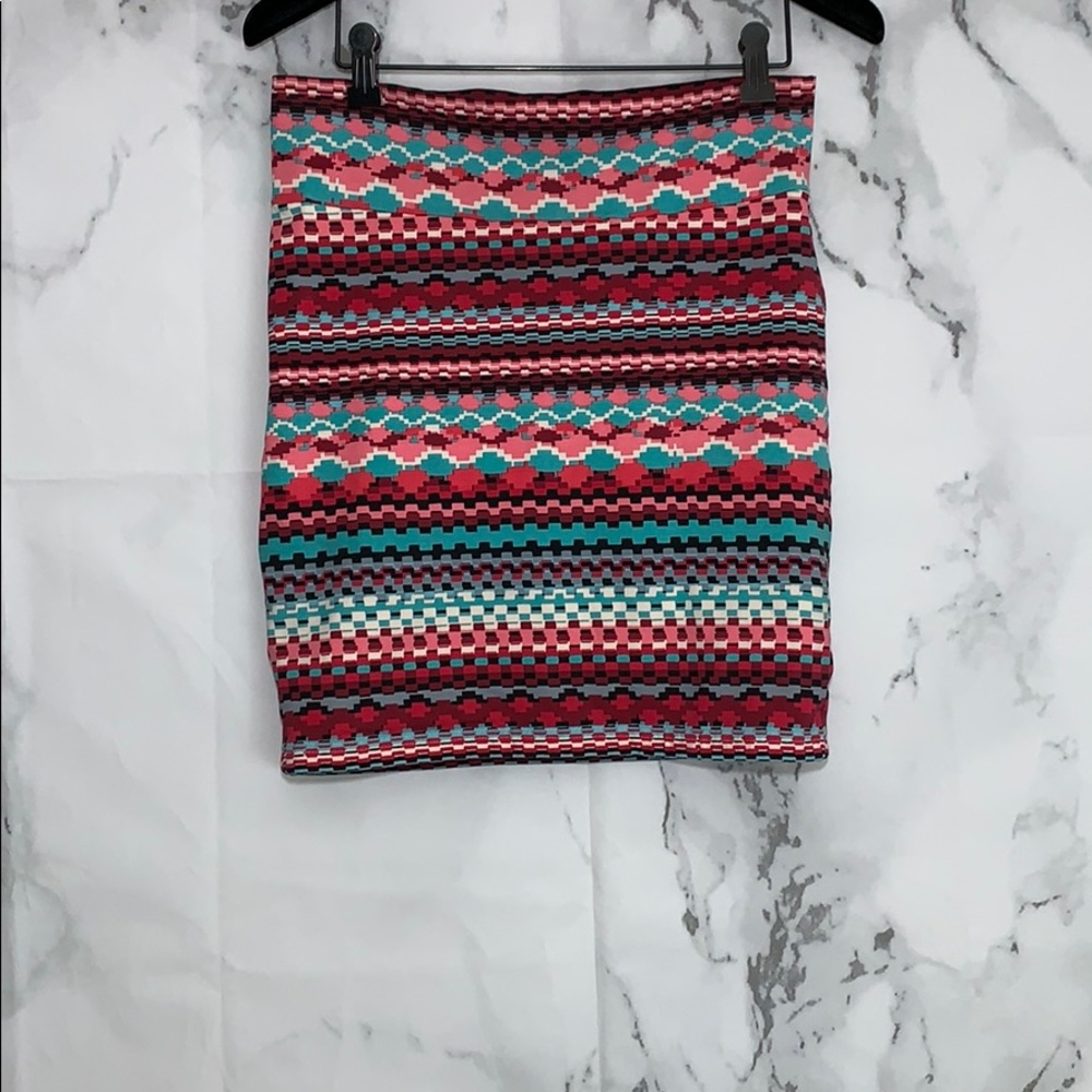 High waisted skirt